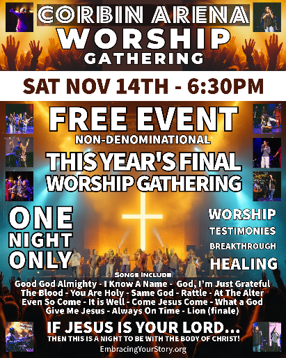 The Corbin Arena - The Final Worship Gathering of 2026